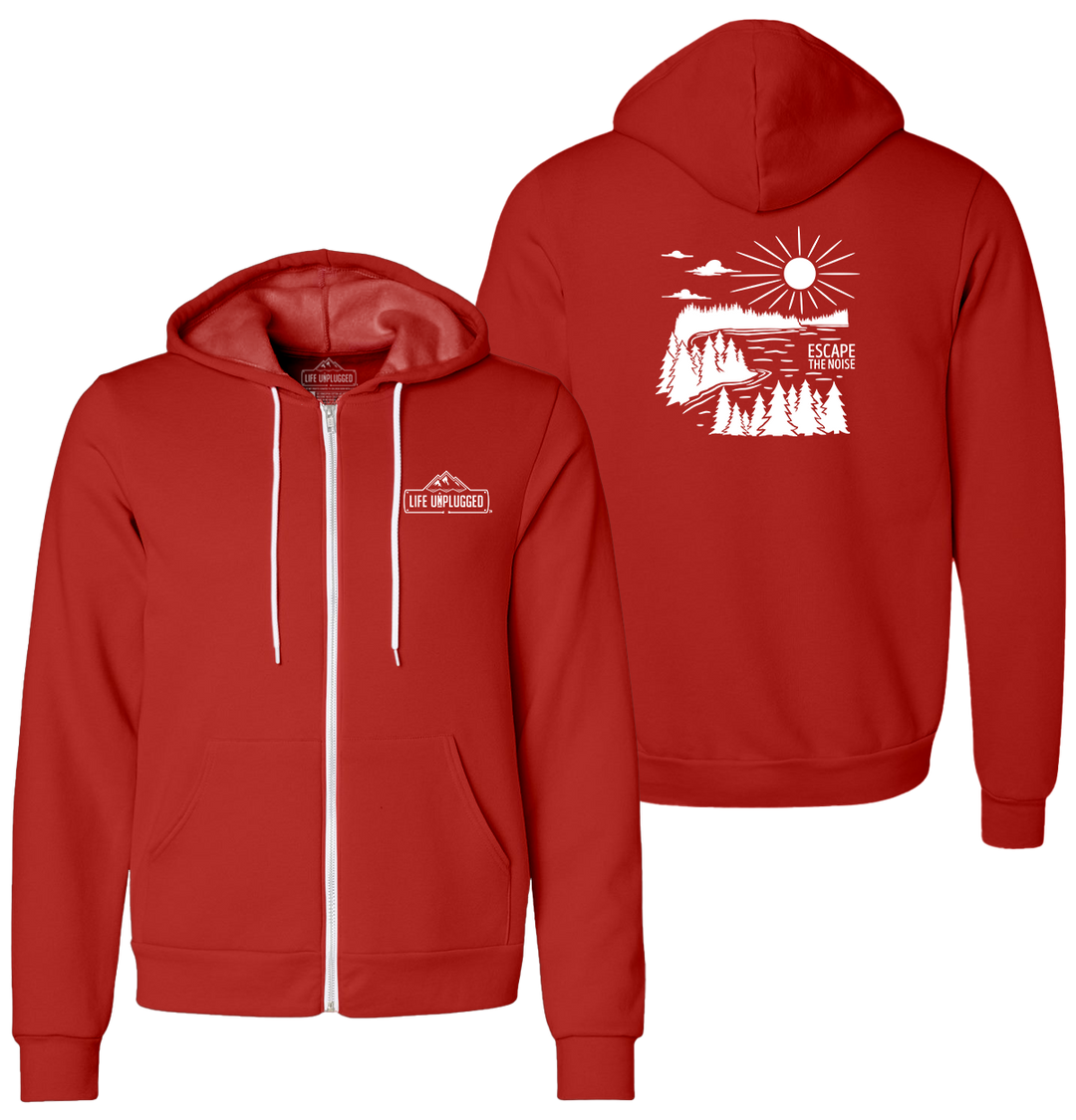 LAKE LOVE Supersoft Midweight Zip Up Hoodie