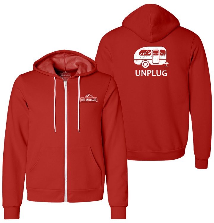 CAMPER Supersoft Midweight Zip Up Hoodie