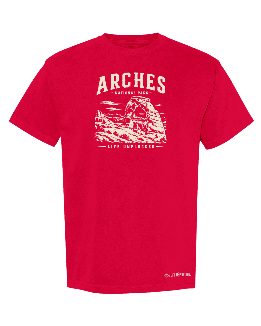 ARCHES NATIONAL PARK Cotton T-Shirt powered by Comfort Colors®