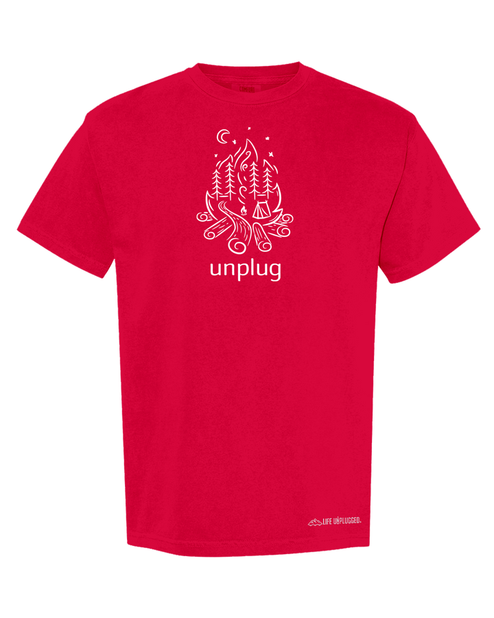 CAMPFIRE CAMPING SCENE Cotton T-Shirt powered by Comfort Colors®