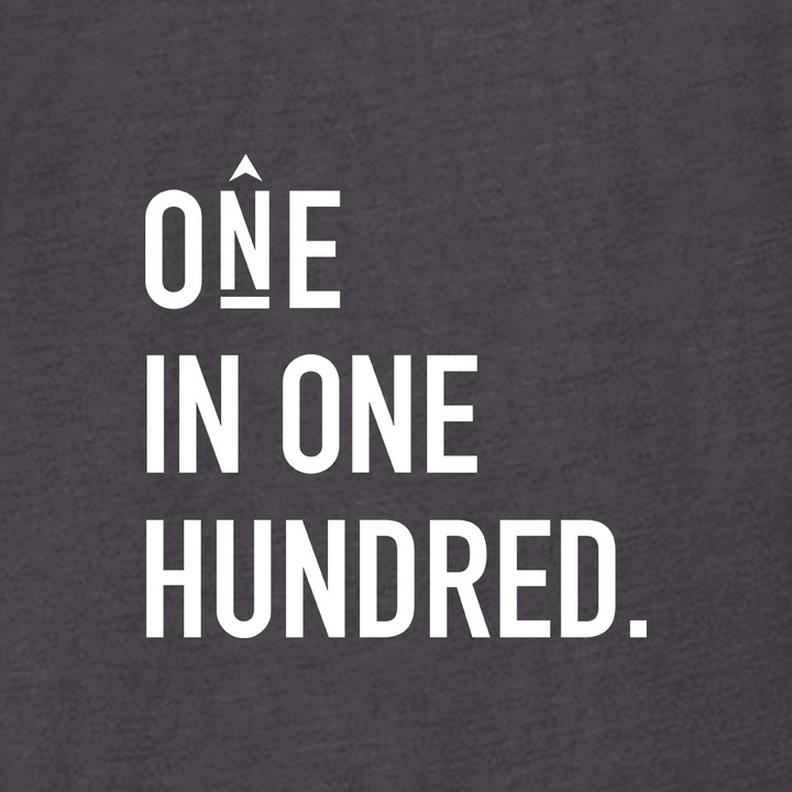 One in One Hundred Stacked Women's T-Shirt