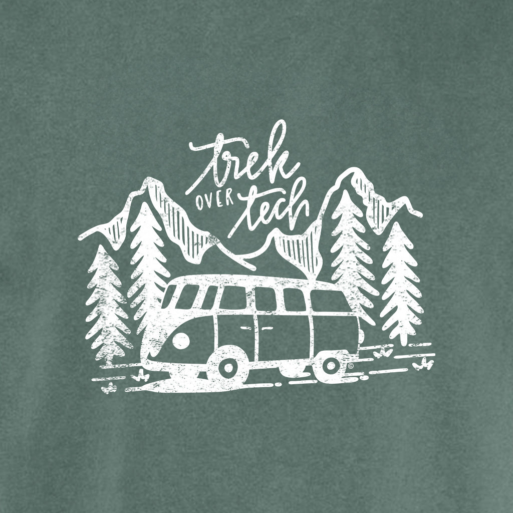 TREK OVER TECH Cotton T-Shirt powered by Comfort Colors®