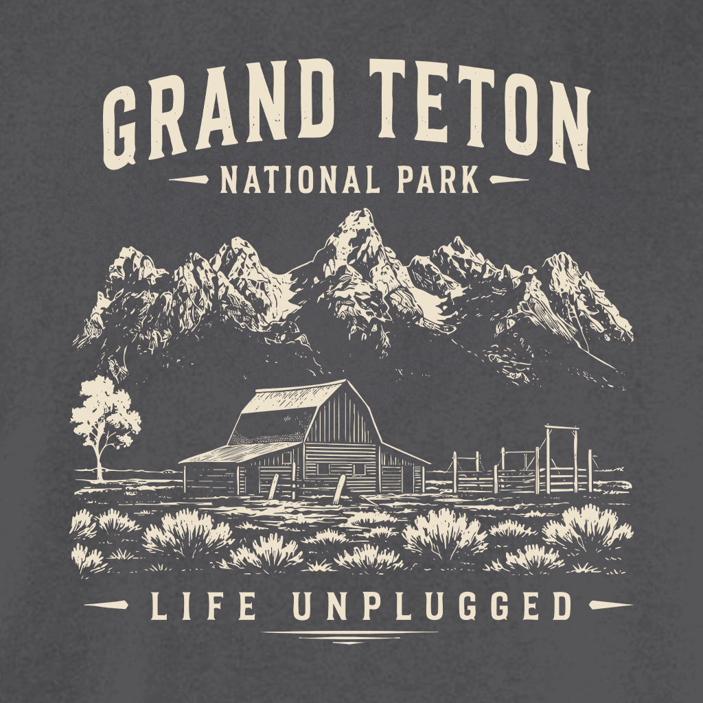 GRAND TETON NATIONAL PARK Cotton T-Shirt powered by Comfort Colors®