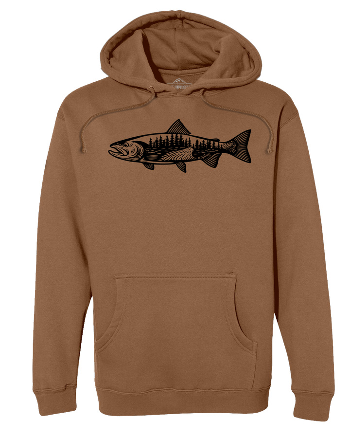 WOODLAND TROUT Heavyweight Hoodie