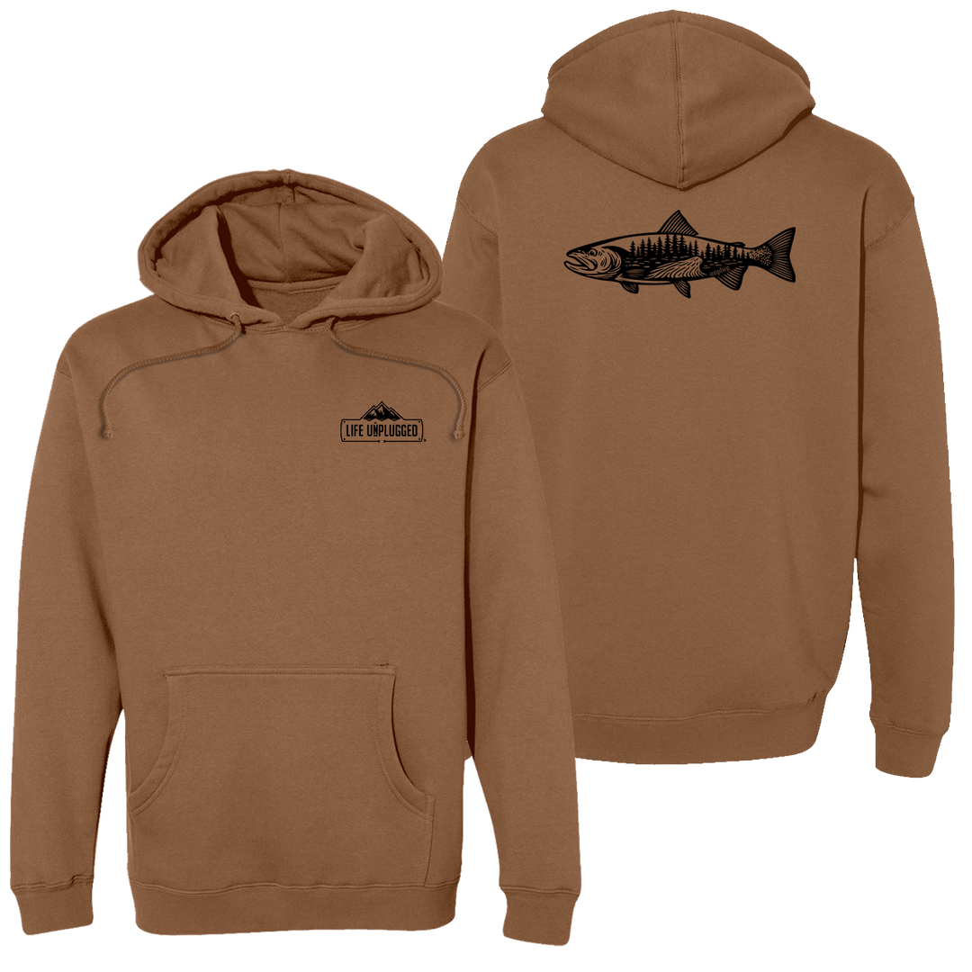 WOODLAND TROUT Heavyweight Hoodie