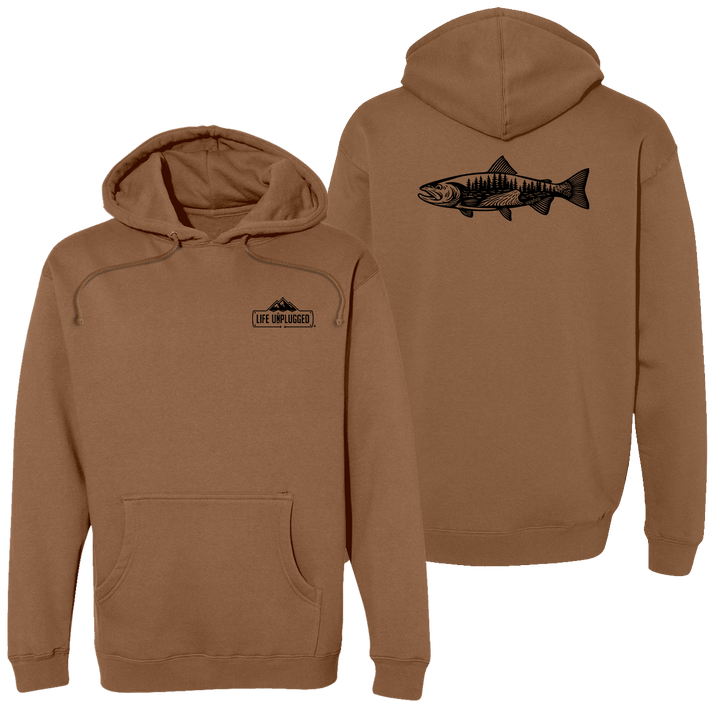 WOODLAND TROUT Heavyweight Hoodie