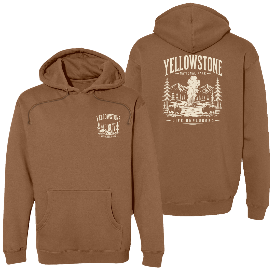 YELLOWSTONE NATIONAL PARK Heavyweight Hoodie