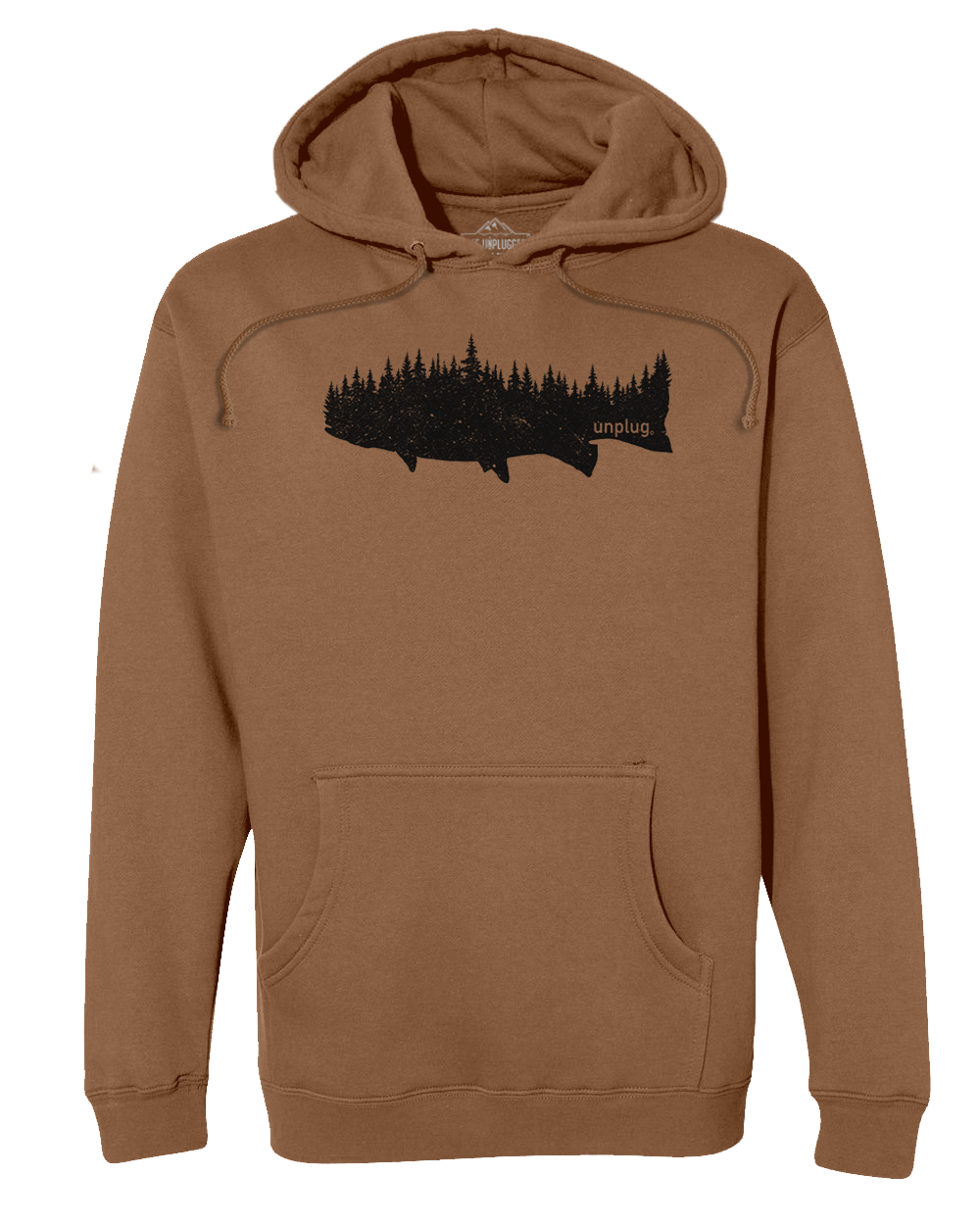 TROUT IN THE TREES Heavyweight Hoodie