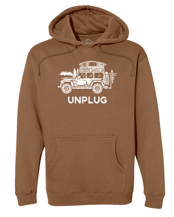 OFF-ROAD VEHICLE Premium Heavyweight Hooded Sweatshirt - Life Unplugged