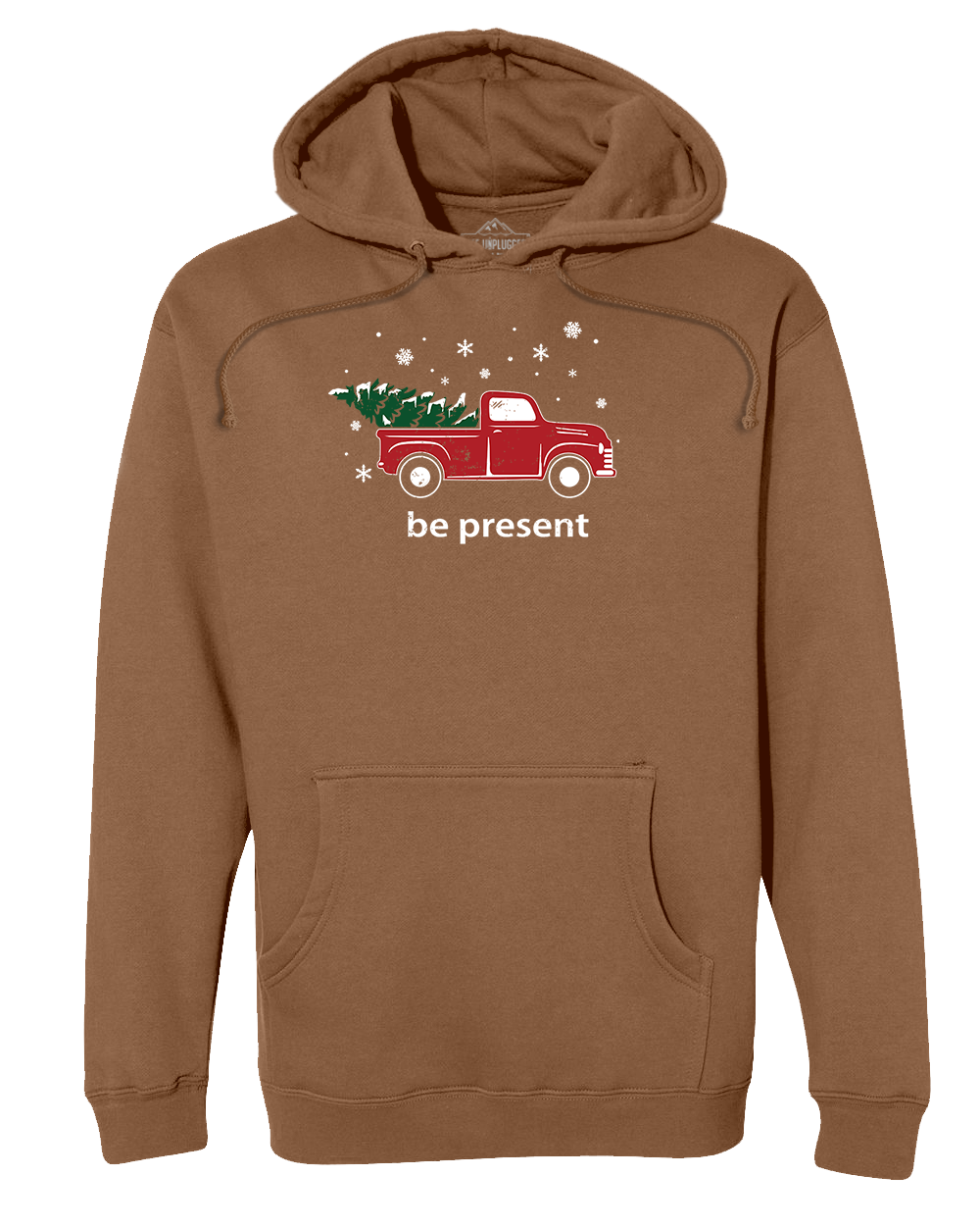 Christmas Tree Truck Heavyweight Hoodie