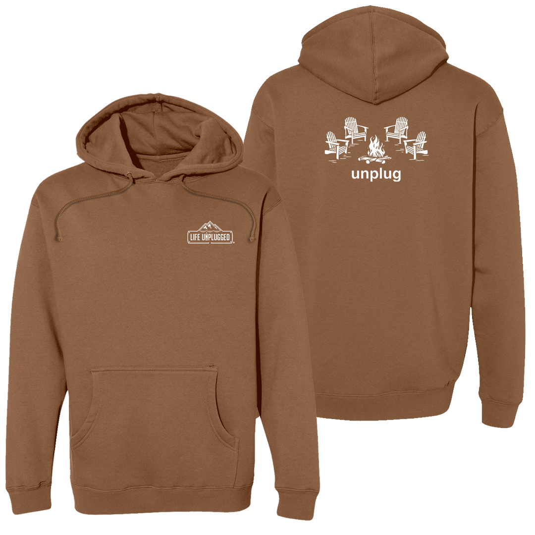 Campfire Chairs Heavyweight Hoodie