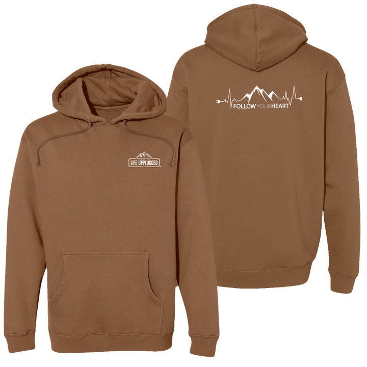 Follow Your Heart Heavyweight Hoodie