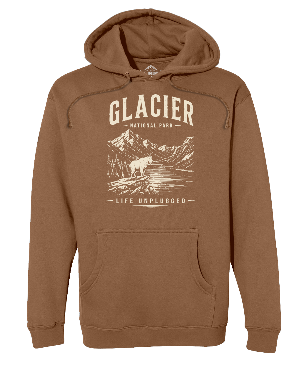 GLACIER NATIONAL PARK Heavyweight Hoodie