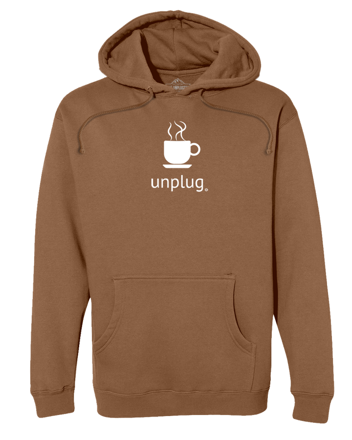 COFFEE Premium Heavyweight Hooded Sweatshirt - Life Unplugged