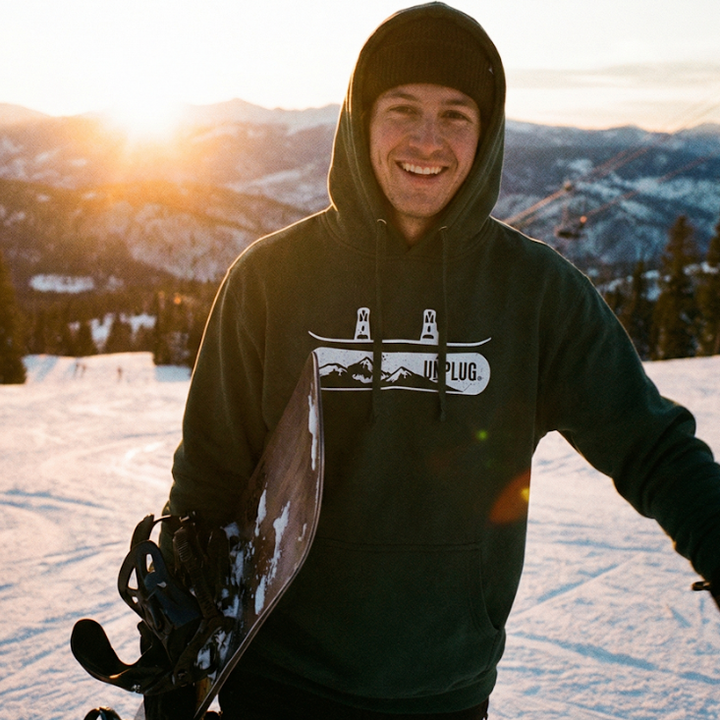 Snowboarding Heavyweight Hoodie