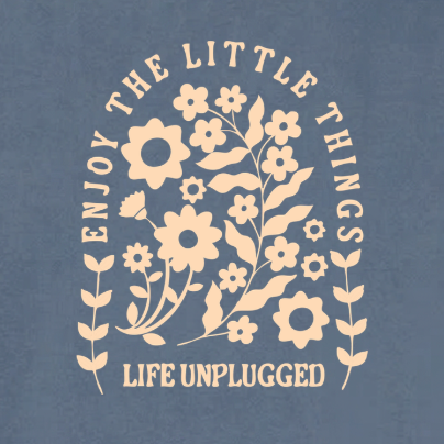 ENJOY THE LITTLE THINGS Cotton T-Shirt powered by Comfort Colors®