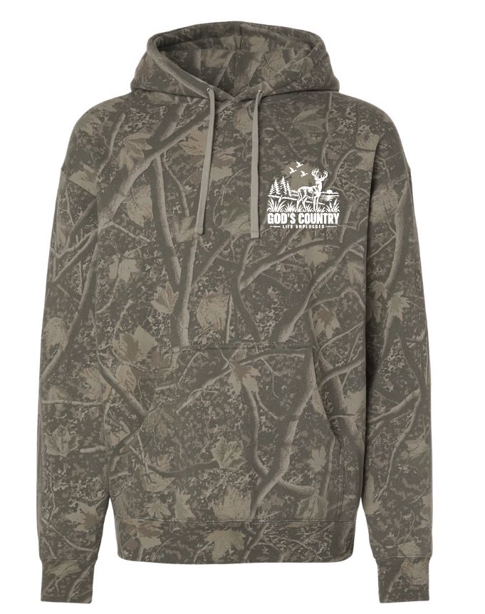 Limited Edition God's Country Washed Camo Heavyweight Hoodie