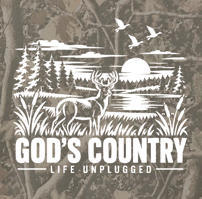 Limited Edition God's Country Washed Camo Heavyweight Hoodie