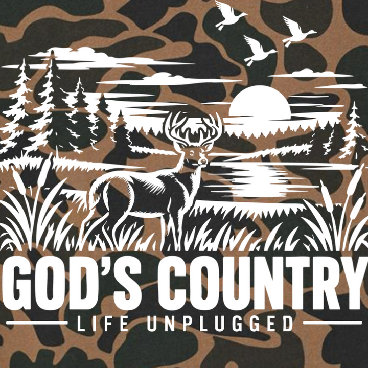 Limited Edition God's Country Duck Camo Heavyweight Hoodie