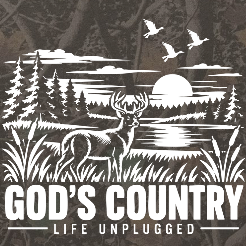 Limited Edition God's Country Darkwood Camo Heavyweight Hoodie
