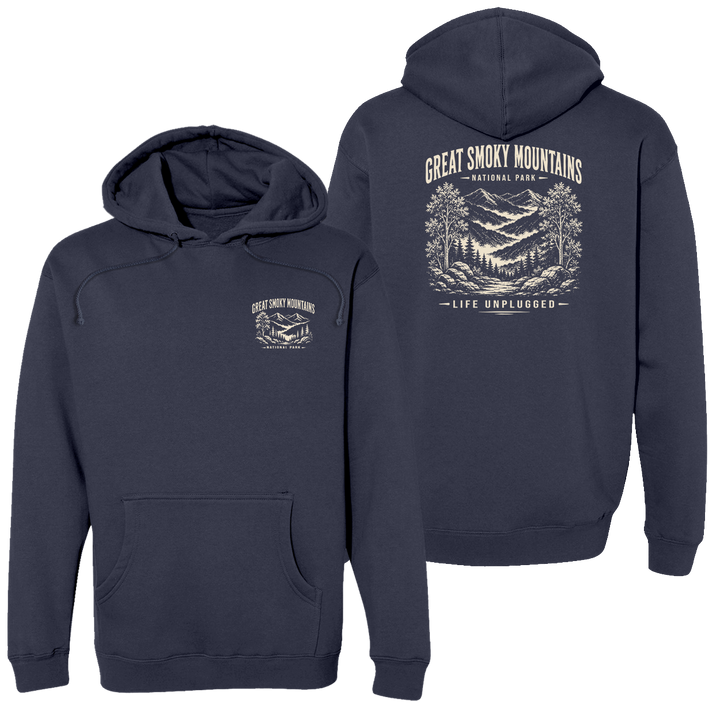 GREAT SMOKY MOUNTAINS NATIONAL PARK Heavyweight Hoodie