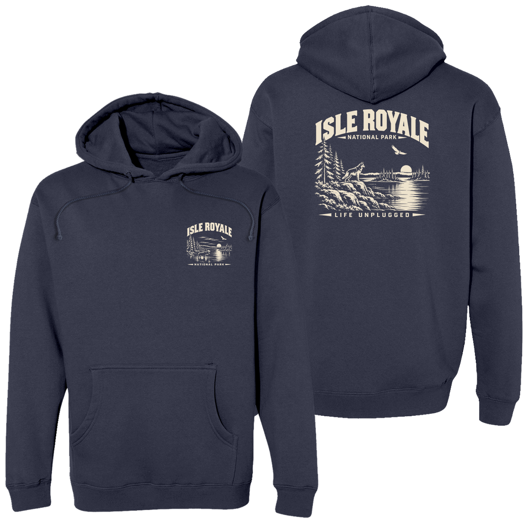 ISLE ROYALE NATIONAL PARK Heavyweight Hoodie