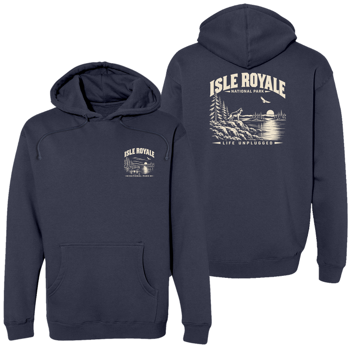 ISLE ROYALE NATIONAL PARK Heavyweight Hoodie