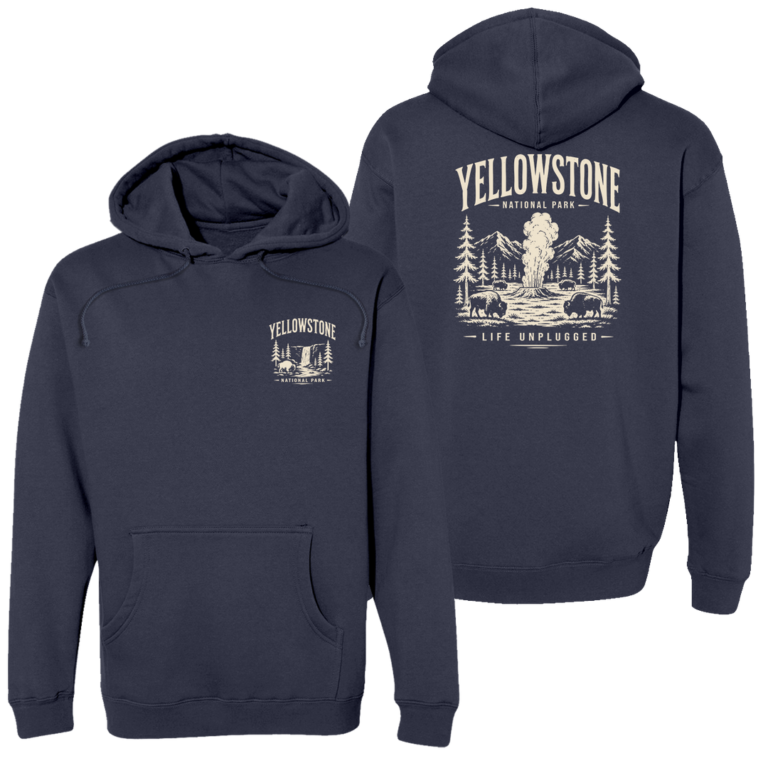 YELLOWSTONE NATIONAL PARK Heavyweight Hoodie