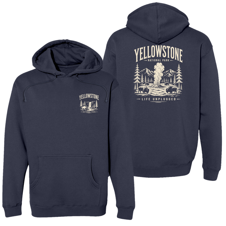 YELLOWSTONE NATIONAL PARK Heavyweight Hoodie