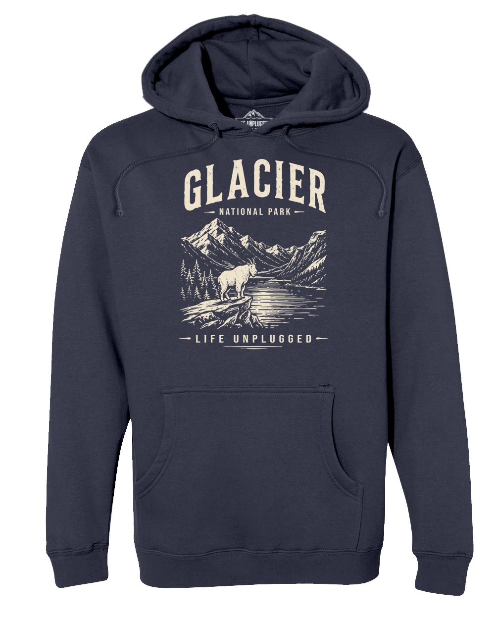GLACIER NATIONAL PARK Heavyweight Hoodie