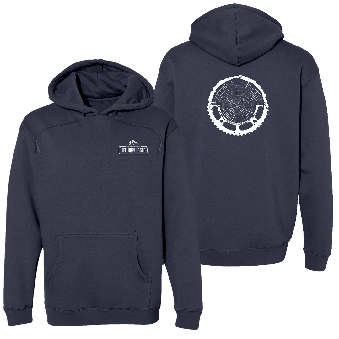Tree Rings Chainring Heavyweight Hoodie