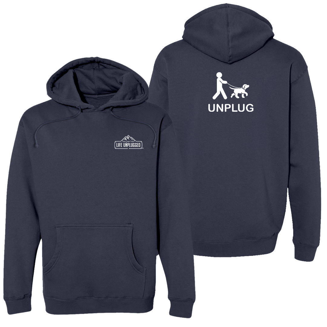 Dog Walking Heavyweight Hoodie