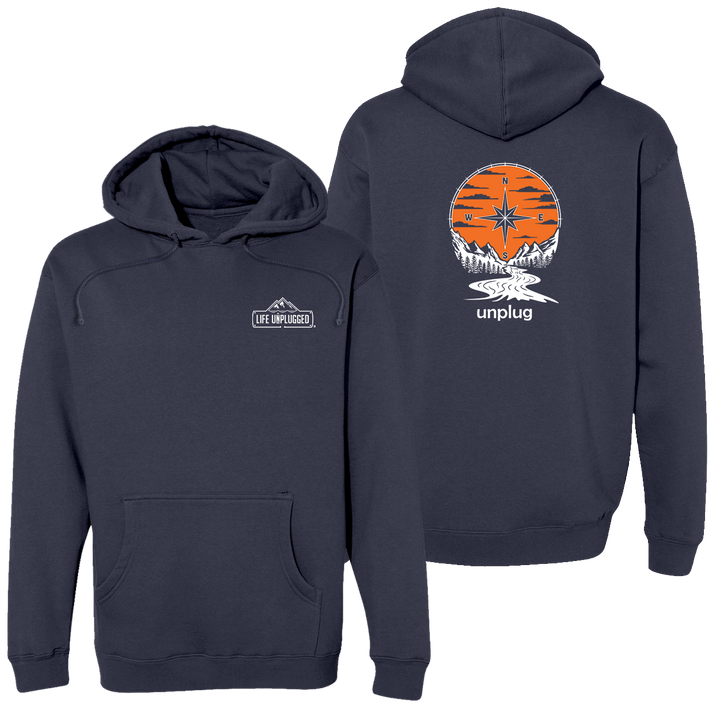 Compass Sunset Heavyweight Hoodie