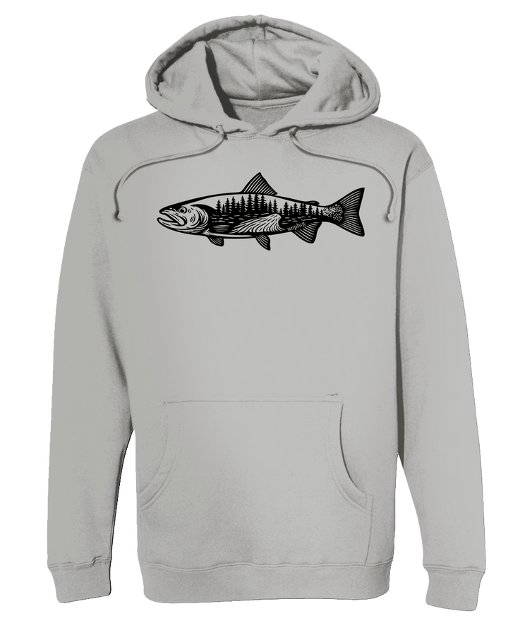 WOODLAND TROUT Heavyweight Hoodie