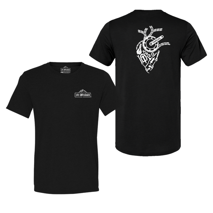 Anatomical Heart (Bicycle Parts) Triblend T-Shirt