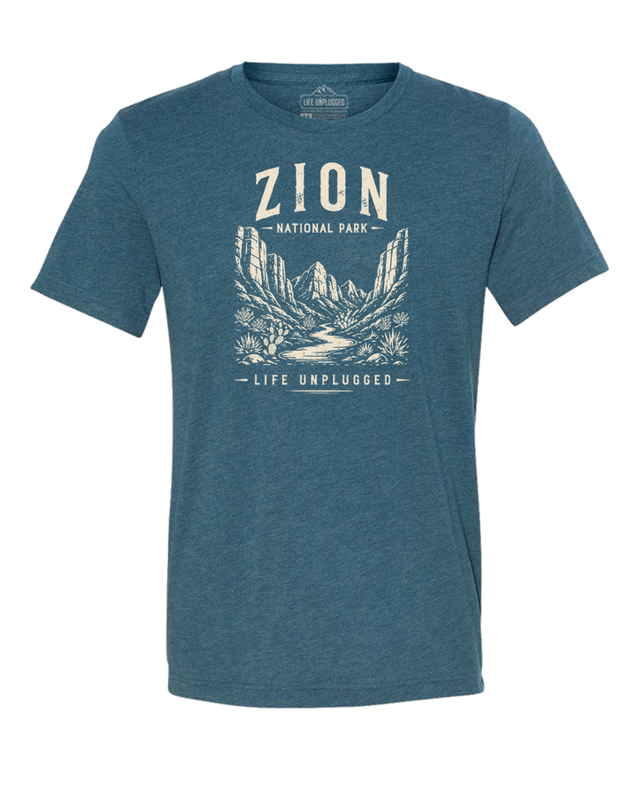 ZION NATIONAL PARK Triblend T-Shirt