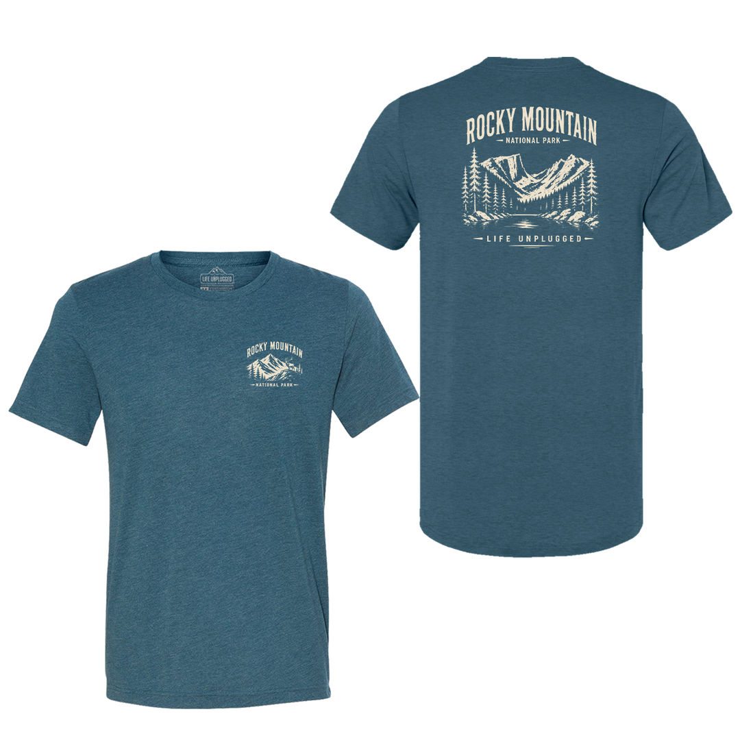 ROCKY MOUNTAIN NATIONAL PARK Triblend T-Shirt