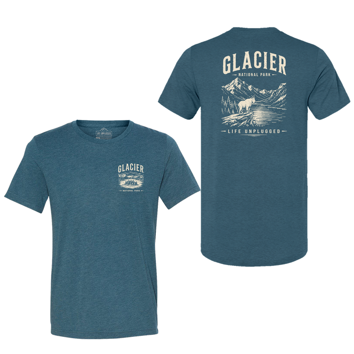 GLACIER NATIONAL PARK Triblend T-Shirt