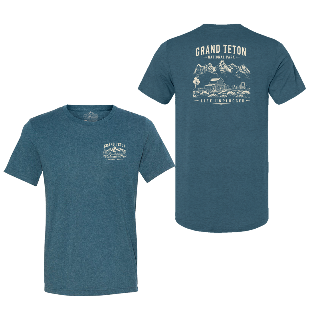 GRAND TETON NATIONAL PARK Triblend T-Shirt