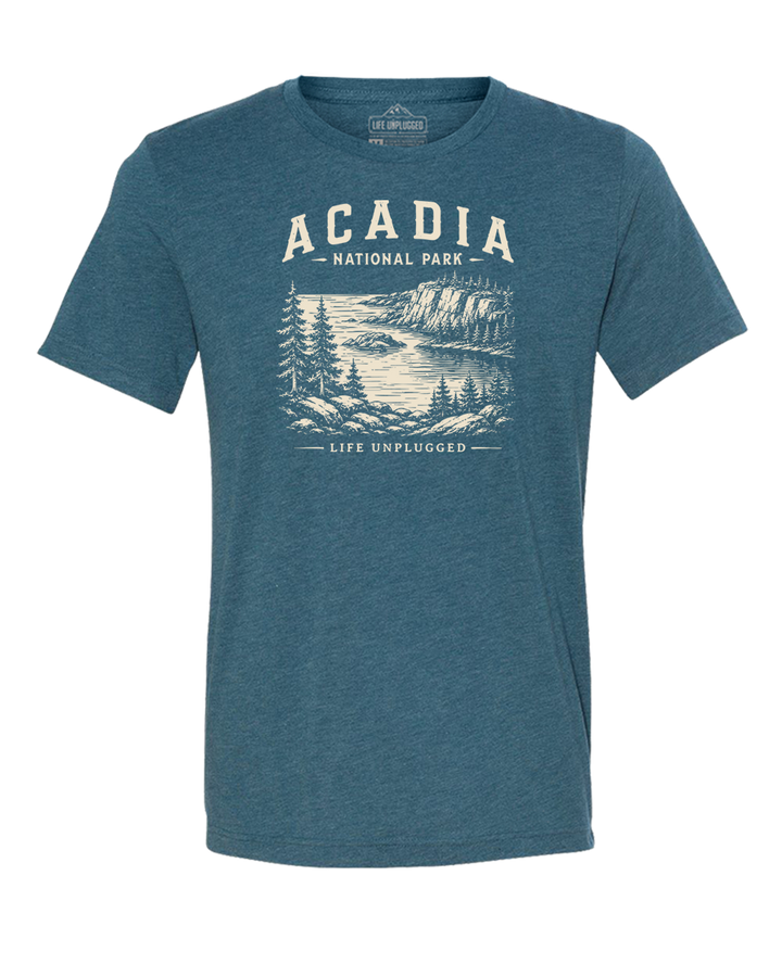 ACADIA NATIONAL PARK Triblend T-Shirt