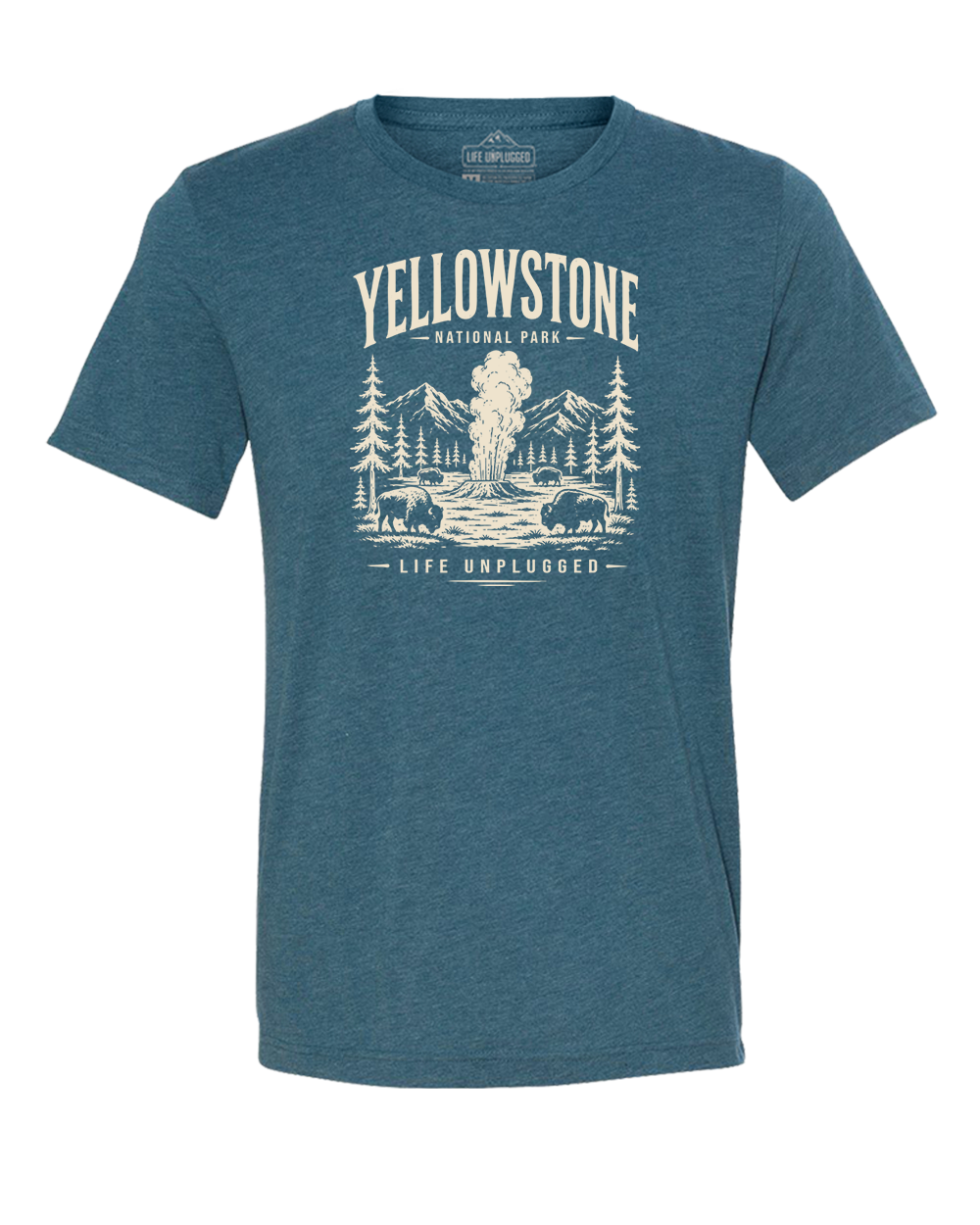 YELLOWSTONE NATIONAL PARK Triblend T-Shirt