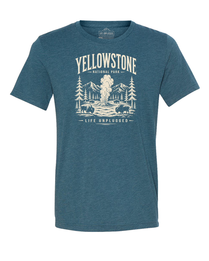 YELLOWSTONE NATIONAL PARK Triblend T-Shirt