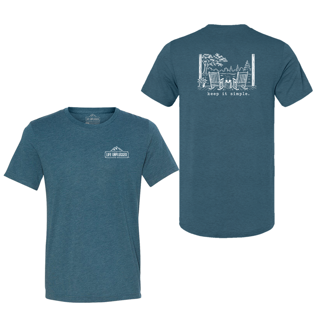 KEEP IT SIMPLE. Triblend T-Shirt
