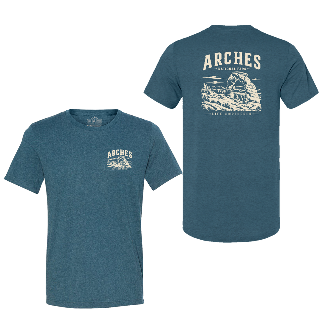 ARCHES NATIONAL PARK Triblend T-Shirt