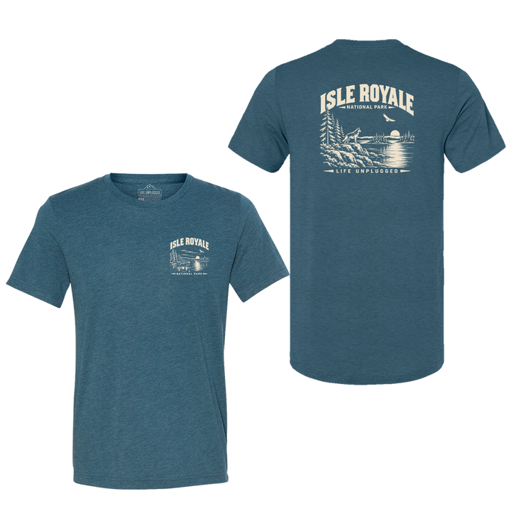ISLE ROYALE NATIONAL PARK Triblend T-Shirt