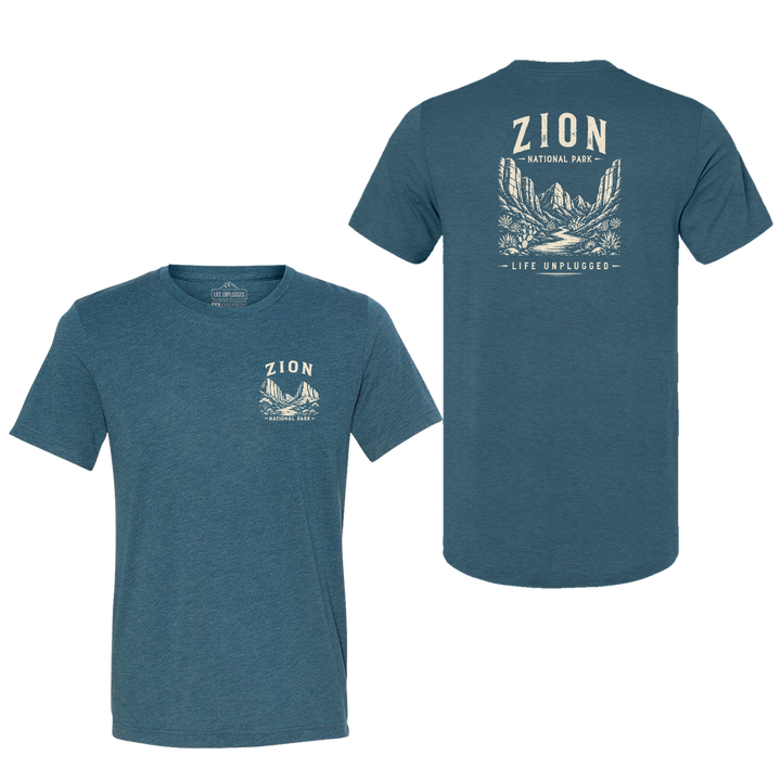 ZION NATIONAL PARK Triblend T-Shirt