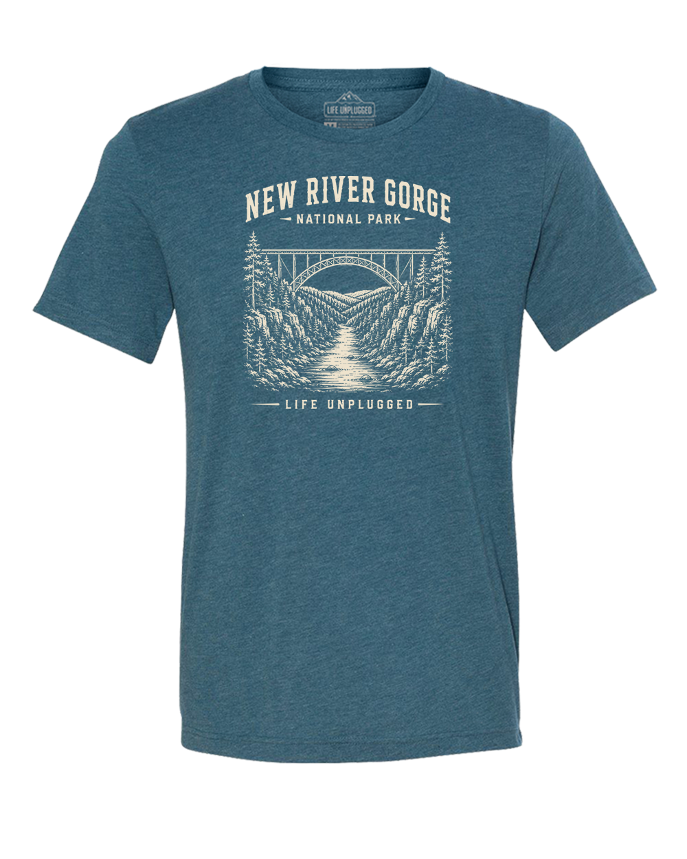 NEW RIVER GORGE NATIONAL PARK Triblend T-Shirt