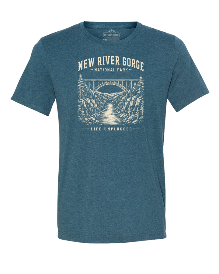 NEW RIVER GORGE NATIONAL PARK Triblend T-Shirt