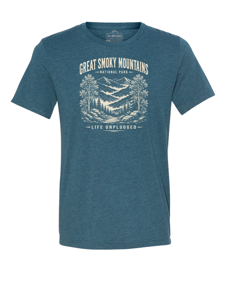 GREAT SMOKY MOUNTAIN NATIONAL PARK Triblend T-Shirt