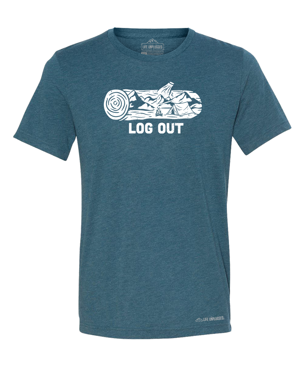 Logout Log Premium Triblend T-Shirt